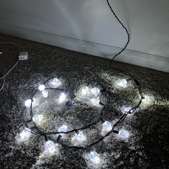 Other - 🚨🌟HOST PICK!🚨🌟Halloween Skull String Lights 8 ft 🎃  👻